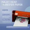 Transfer paper, pure cotton T-shirt, inkjet light color heat transfer paper, blue grid red grid heat transfer vinyl T-shirt, transfer paper Application Scenario
